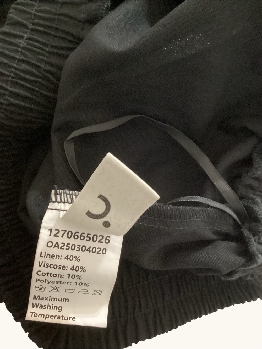 Linen Blend Shorts Set Size S by Commense View 4